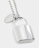 INFRA Elevate Padlock Necklace Stainless Steel