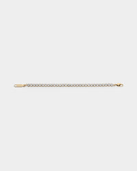 NXS Round Cut Tennis Bracelet Iced Gold
