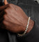 NXS Round Cut Tennis Bracelet Iced Gold