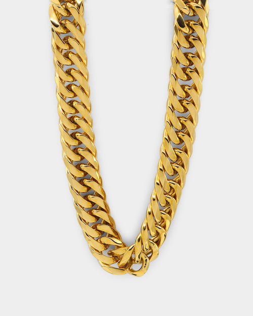 NXS 24" Cuban Link Chain Gold