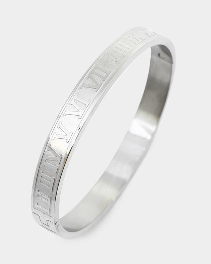NXS Numerical Bracelet White Gold