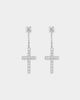 NXS Ascend Earrings Iced White Gold