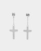 NXS Ascend Earrings Iced White Gold