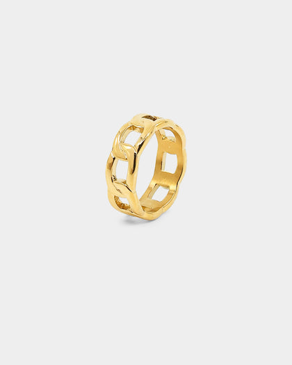 NXS Cuban Ring Gold