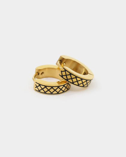 NXS Viper Earrings Gold