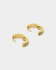 NXS Viper Earrings Gold