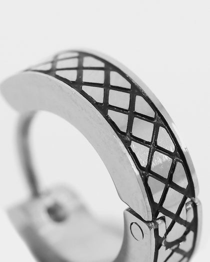 NXS Viper Earrings White Gold