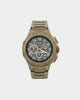 MEISTER AM1020SS Ambassador 45MM Watch Khaki Gold