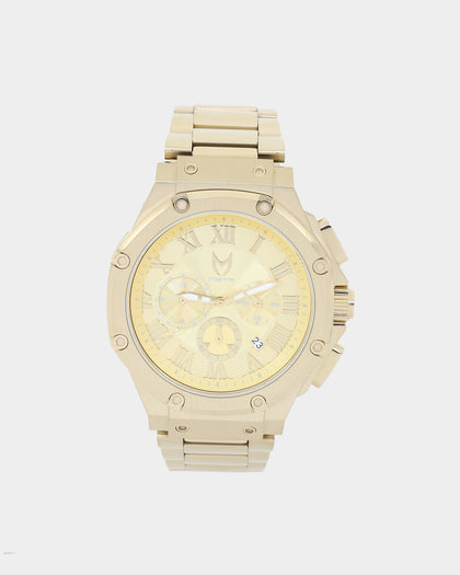 MEISTER AM1024SS Ambassador 45MM Watch Gold