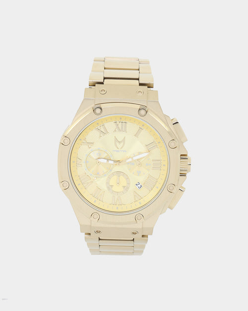 MEISTER AM1024SS Ambassador 45MM Watch Gold