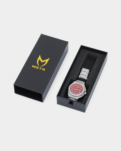 MEISTER NO112SS Noble Quartz 43MM Watch Silver