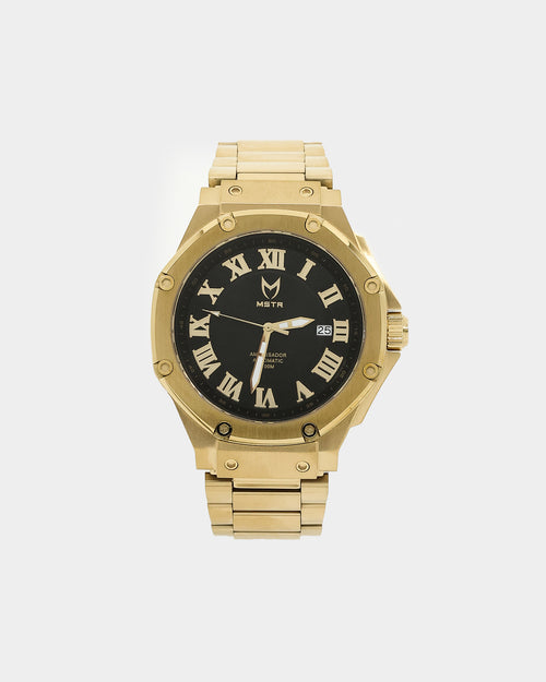 MEISTER AM321SS Ambassador 45MM Watch Gold