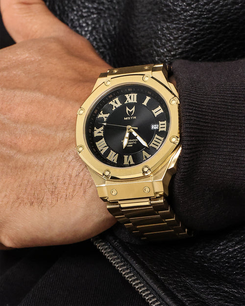 MEISTER AM321SS Ambassador 45MM Watch Gold