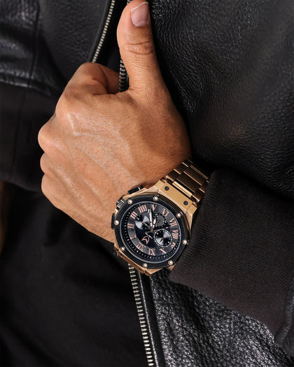 MEISTER AM139SS Ambassador Watch Rose Gold/Black