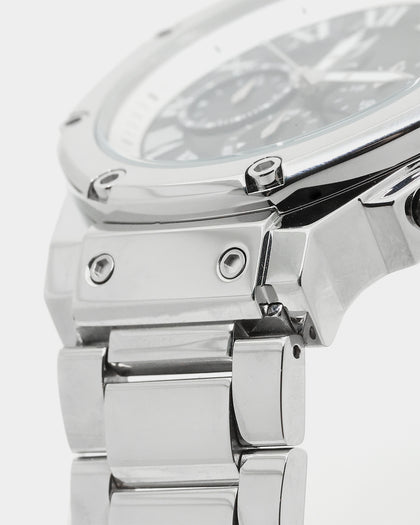 MEISTER AM1017SS Ambassador Watch Silver/Black