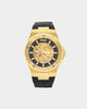 Saint Morta Gilad Skeleton Watch 42MM Black/Gold