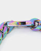 Guess Mainline 4DC 8mm Curb Chain Bracelet Iridescent