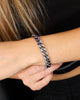 Guess Mainline 4DC 8mm Curb Chain Bracelet Iridescent