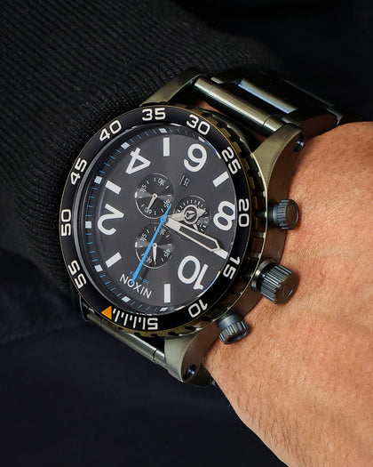 Nixon 51-30 Chrono Watch Black