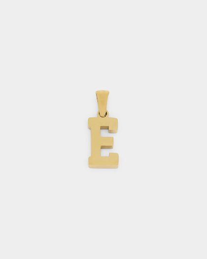 NXS College Letter Pendant Gold