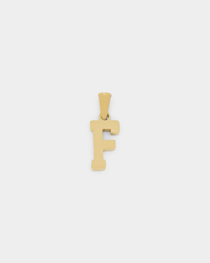 NXS College Letter Pendant Gold