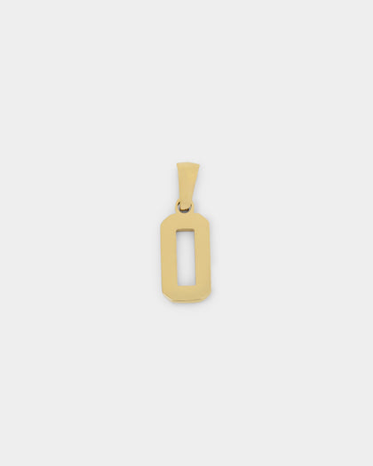 NXS College Letter Pendant Gold