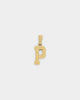 NXS College Letter Pendant Gold