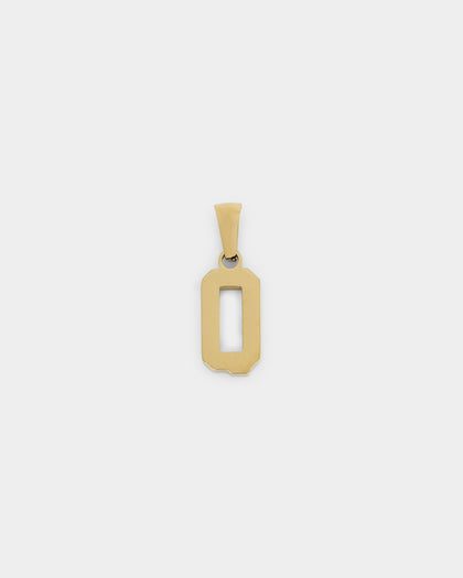 NXS College Letter Pendant Gold