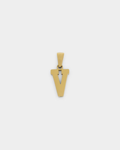 NXS College Letter Pendant Gold
