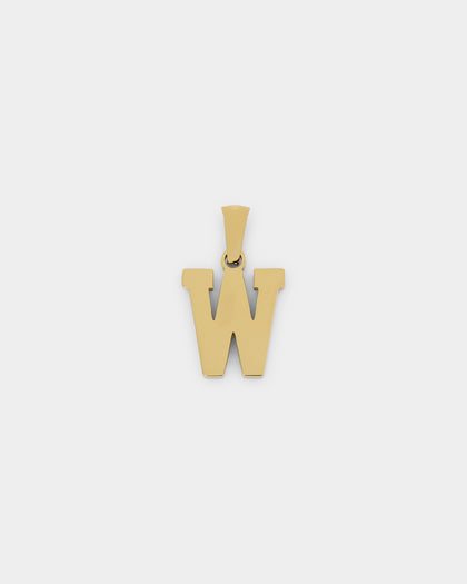 NXS College Letter Pendant Gold