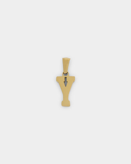 NXS College Letter Pendant Gold