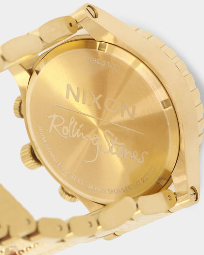 Nixon X Rolling Stones 51-30 Gold/Black
