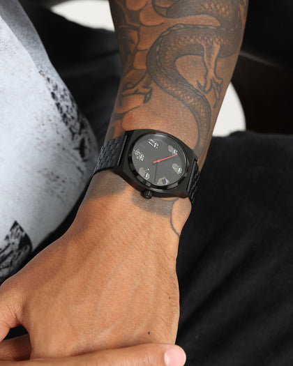 Nixon X Rolling Stones Time Teller All Black