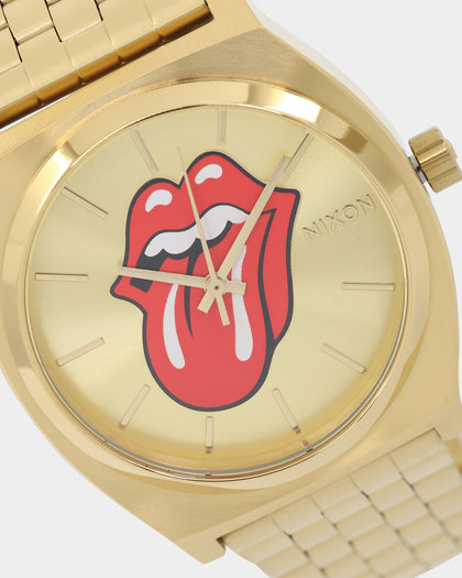 Nixon X Rolling Stones Time Teller Gold/Gold