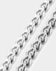 Guess Mainline 8mm Curb Chain 4DC Bracelet Steel