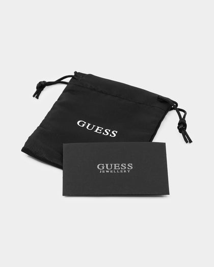 Guess Mainline 8mm Curb Chain 4DC Bracelet Steel