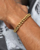Guess Mainline 8mm Curb Chain 4DC Bracelet Gold