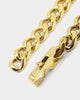 Guess Mainline 8mm 4DC Curb Chain Gold