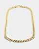 Guess Mainline 8mm 4DC Curb Chain Gold