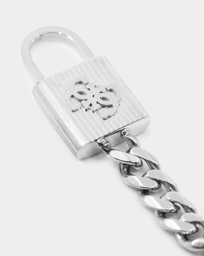 Guess Mainline Lock N' Roll 14mm Curb Chain Steel