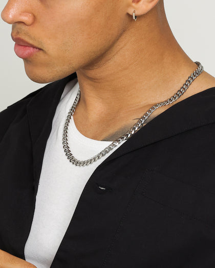 Guess Mainline Lock N' Roll 14mm Curb Chain Steel