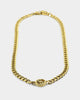 Guess Mainline Log-In Guess 16mm Curb Chain Gold