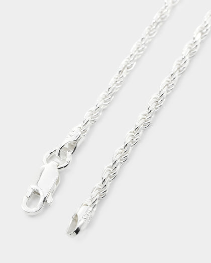 House Of Auric 2.5mm Rope Bracelet Sterling Silver