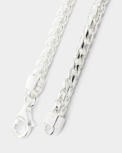 House Of Auric 3.7mm Franco Bracelet Sterling Silver
