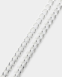 House Of Auric 5mm Cuban Link Bracelet Sterling Silver