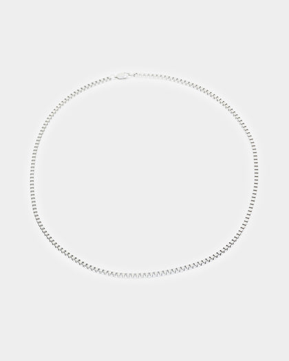 INFRA Box Chain Necklace Stainless Steel