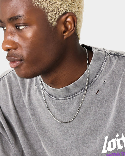 INFRA Box Chain Necklace Stainless Steel