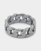 INFRA Uncle Steel Cut Cuban Ring Stainless Steel