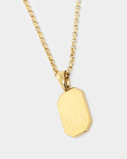 NXS Tag Chain Gold