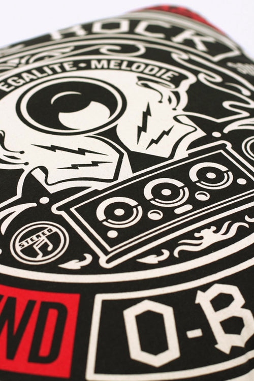 Vive LE Rock Pillow Red